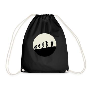 Opérateurs Evolution Moon - Sac de sport léger - noir - Devant
