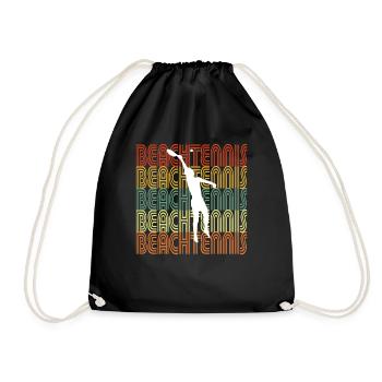 TENNIS DE PLAGE - Sac de sport léger - noir - Devant