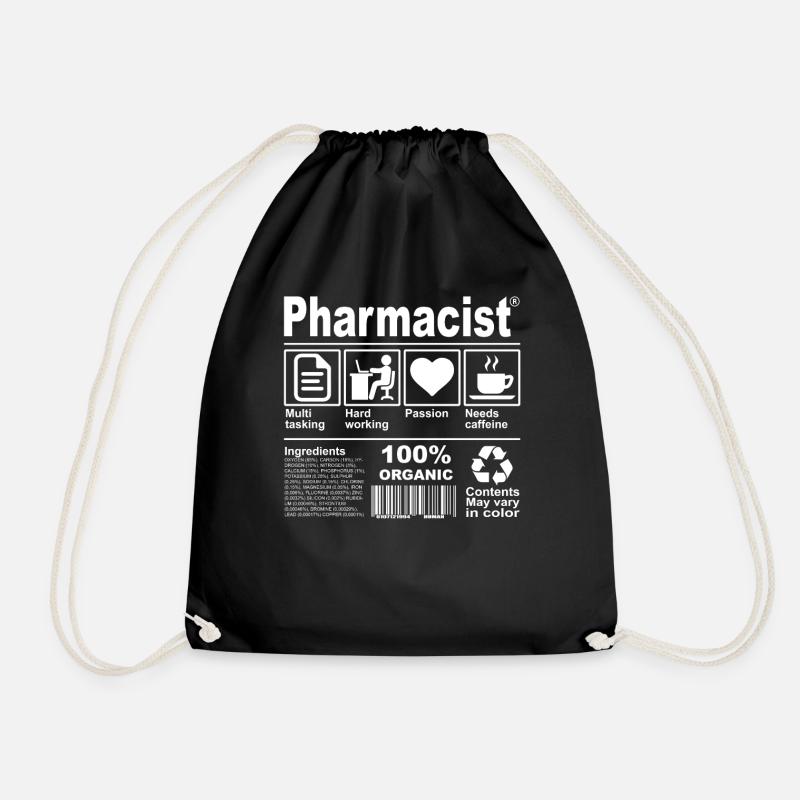 Pharmacien - Sac de sport léger - noir