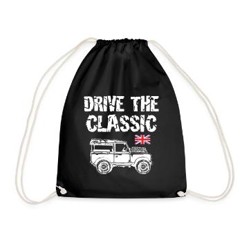 Drive the Classic - Drawstring Bag - black - Front