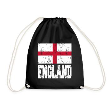England - Drawstring Bag - black - Front