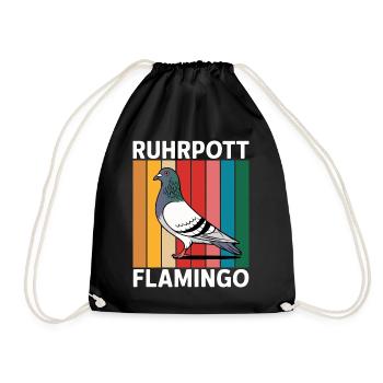 Rhénanie-du-Nord-Westphalie Rhénanie-du-Nord-Westphalie Rhénanie-du-Nord-Westphalie Allemagne Ruhrpott - Sac de sport léger - noir - Devant