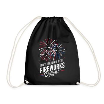 Pyrotechnie Feux d’artifice Pyrotechnie - Sac de sport léger - noir - Devant