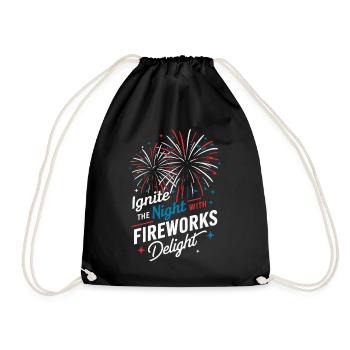 Pyrotechnie Feux d’artifice Pyrotechnie - Sac de sport léger - noir - Devant