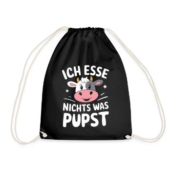 Végétarien Végétalien Végétarien Végétarien - Sac de sport léger - noir - Devant