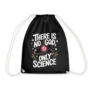 Atheismus Atheist Anti-Religion Agnostiker - Turnbeutel - Schwarz - Vorne