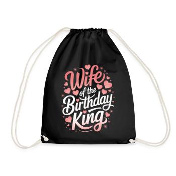 Femme Épouse Partenaire Famille Marié - Sac de sport léger - noir - Devant