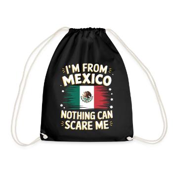 Mexico Mexico Mexican Spanish - Drawstring Bag - black - Front