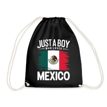 Mexico Mexico Mexican Spanish - Drawstring Bag - black - Front