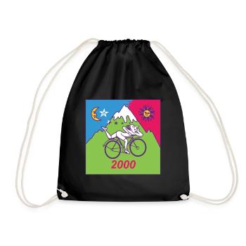 Albert Hofmann LSD 2000 - Drawstring Bag - black - Front