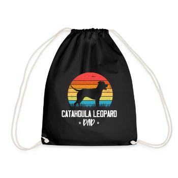 Louisiane Catahoula Leopard Dog - Sac de sport léger - noir - Devant