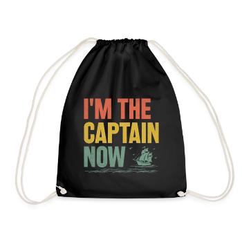 Pédalo I’m The Captain Now - Sac de sport léger - noir - Devant