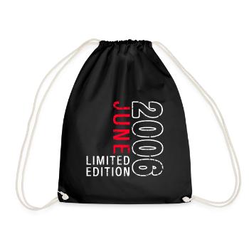 Original Juin 2006 Né en 2006 18e anniversaire - Sac de sport léger - noir - Devant