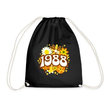 Fête Anniversaire Femme 1988 35 Ans Anniversaire - Sac de sport léger - noir - Devant