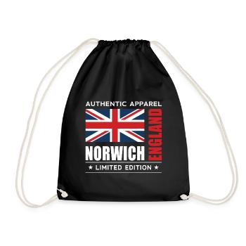 Norwich - Drawstring Bag - black - Front