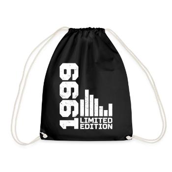 Millésime 1999 Cadeau d’anniversaire 1999 Année 1999 - Sac de sport léger - noir - Devant