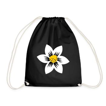 Le pouvoir des fleurs - Sac de sport léger - noir - Devant