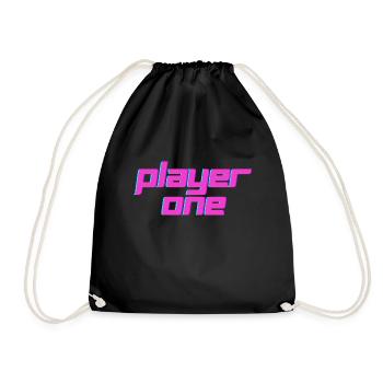 Player - Turnbeutel - Schwarz - Vorne