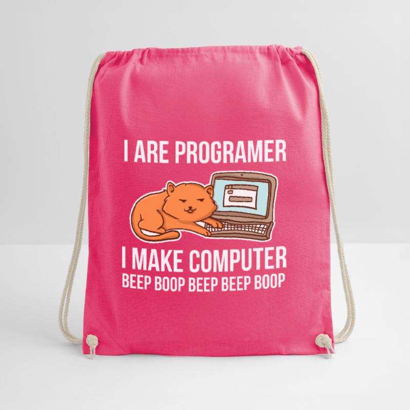 Programmeur-chat-humour pour coder et Sac de sport léger