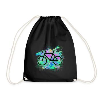 Bicyclette - Sac de sport léger - noir - Devant