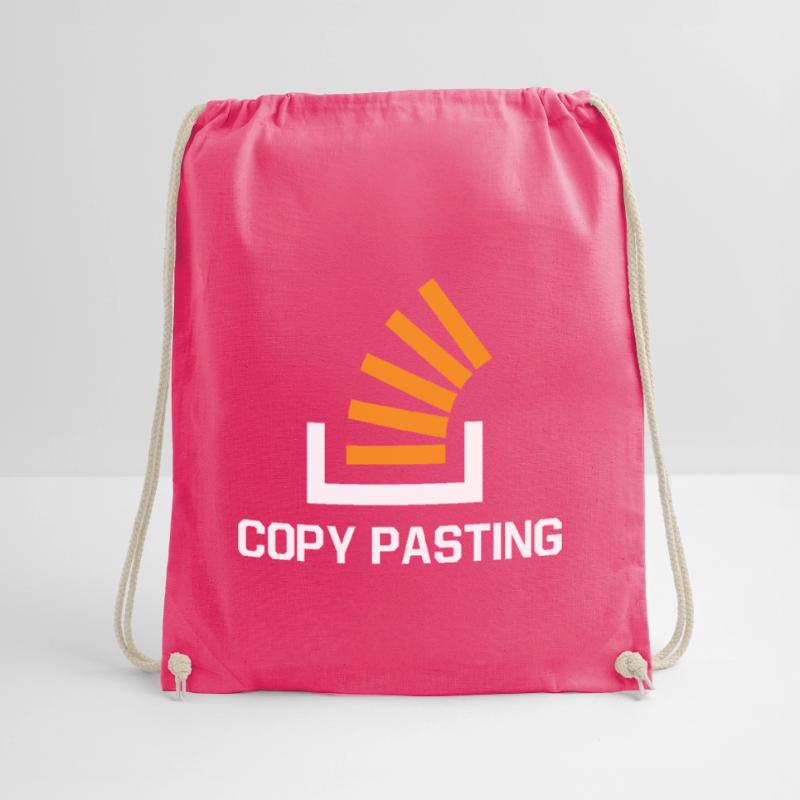 Copy Pasting Programming Coder Software Developer Turnbeutel