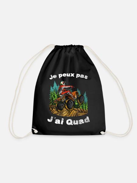 Je Peux Pas J'ai Quad - Sac de sport léger - noir