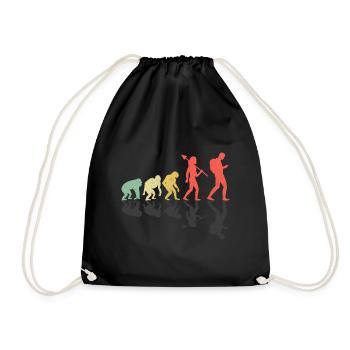 Géocaching Géocache Evolution Géocacher Géocacher - Sac de sport léger - noir - Devant