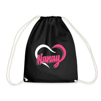 Philippines - Nanay - Drawstring Bag - black - Front