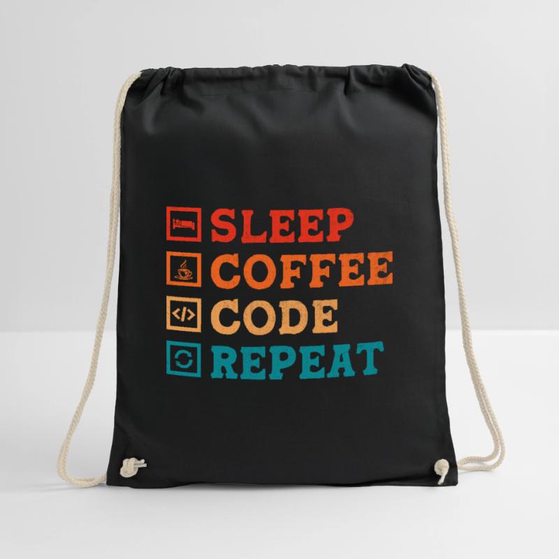 Kaffee-Codierung Programmierer Programmierer Entwickler Nerd Coff Turnbeutel
