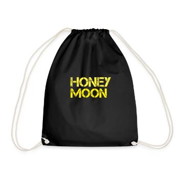Honey Moon - Turnbeutel - Schwarz - Vorne