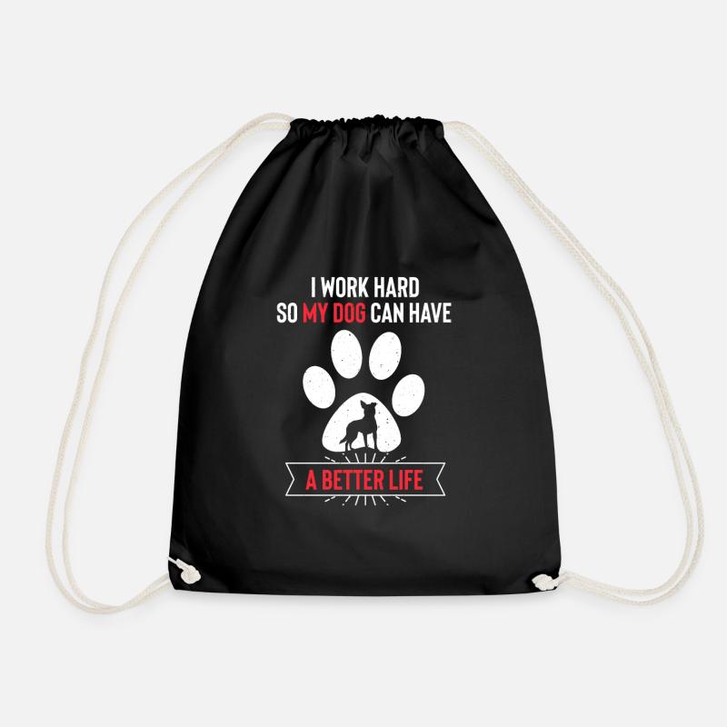 Bouvier australien - Sac de sport léger - noir