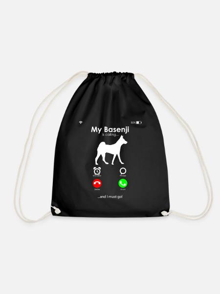 Basenji - Sac de sport léger - noir