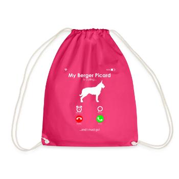 Berger de Picardie - Berger Picard - Turnbeutel - Fuchsia - Vorne