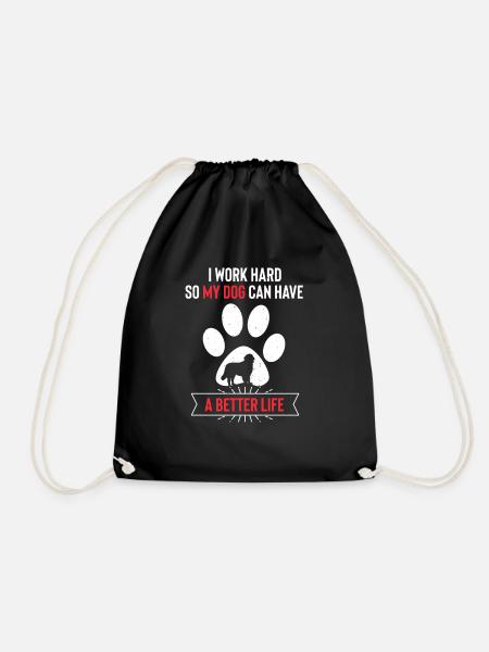 Berner Sennenhund - Turnbeutel - Schwarz