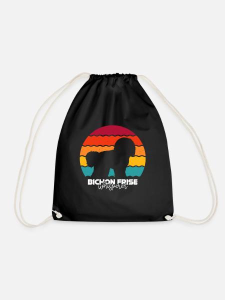 Bichon Frise - Turnbeutel - Schwarz