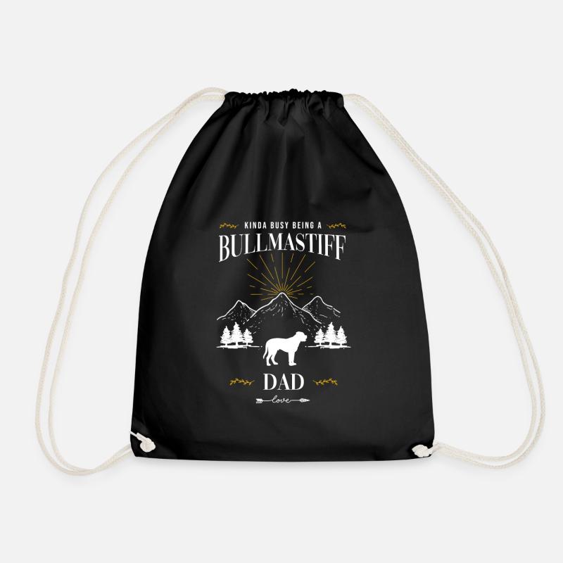 Bullmastiff - Turnbeutel - Schwarz