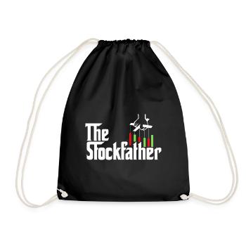 The Stockfather Trader Finance Shareholder Bear Bu - Turnbeutel - Schwarz - Vorne