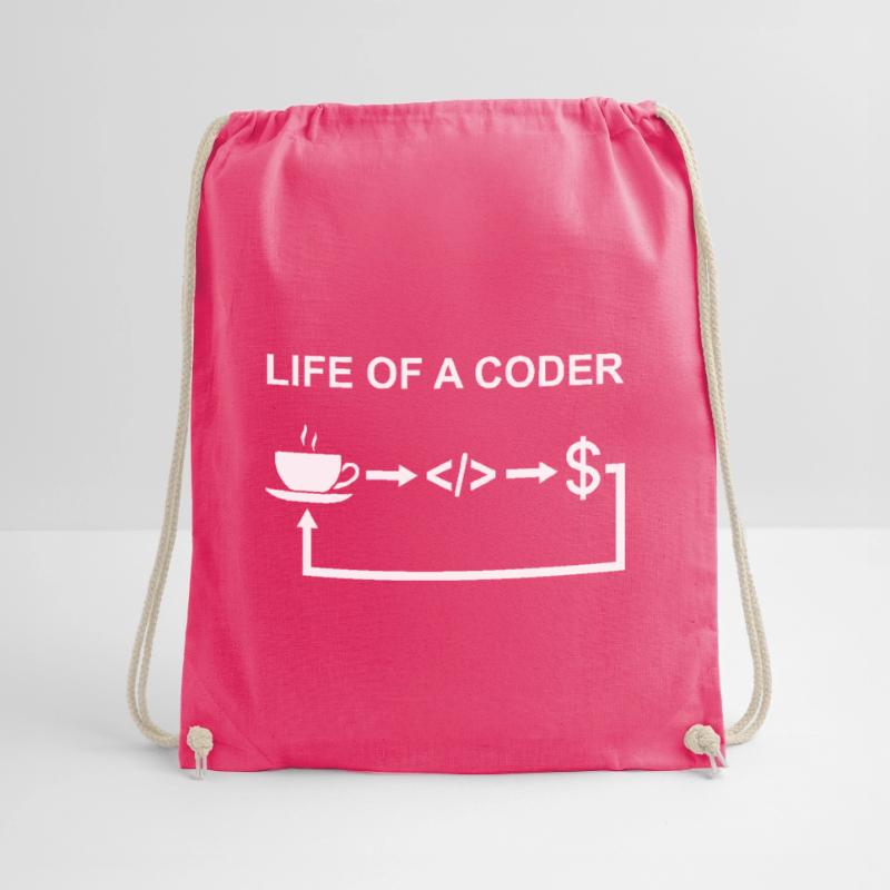 Life Of A Coder Software Developer Programmer Nerd Turnbeutel