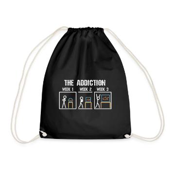Aquarium The addiction - Drawstring Bag - black - Front