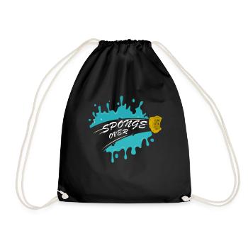 SPONGE OVER DENGLISCH - Drawstring Bag - black - Front