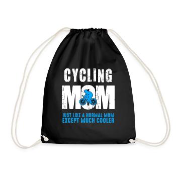 Vélo de vitesse Vélo maman VTT Vélo drôle de - Sac de sport léger - noir - Devant