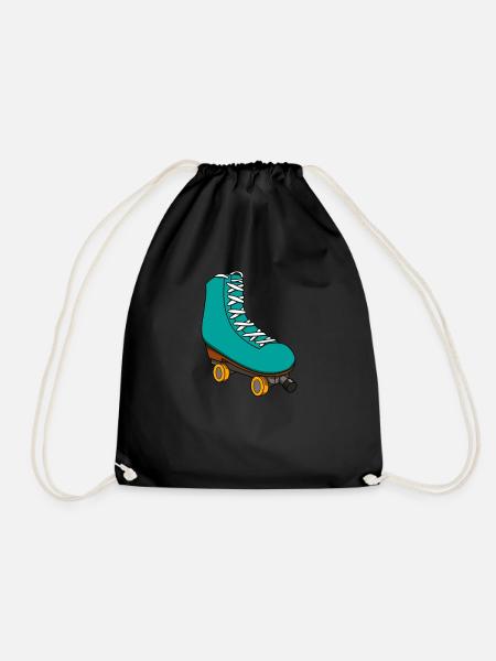 Roller Derby Rollschuhe Inline Skating Inliner - Turnbeutel - Schwarz