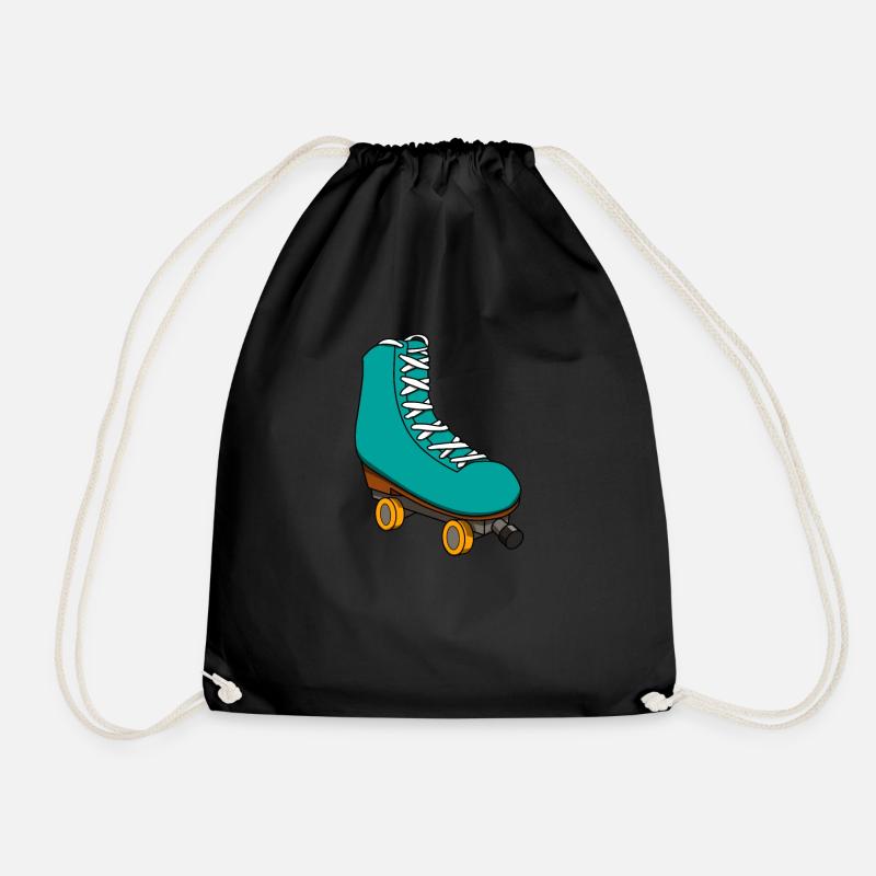 Roller Derby Rollschuhe Inline Skating Inliner - Turnbeutel - Schwarz