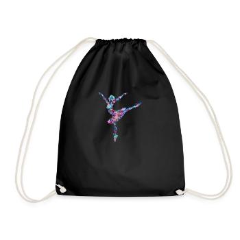 Splash Ballet Ballerina - Sac de sport léger - noir - Devant