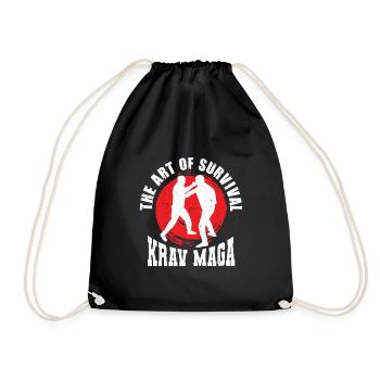 Krav Maga - Sac de sport léger - noir - Devant