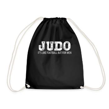 Judo - Turnbeutel - Schwarz - Vorne