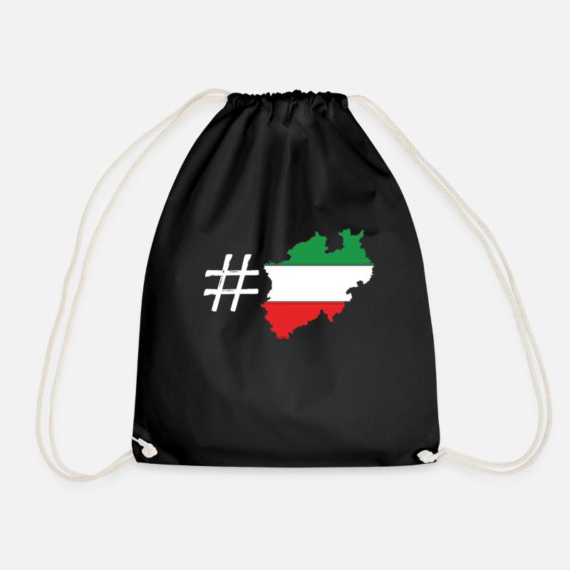 North Rhine Westphalia - Drawstring Bag - black
