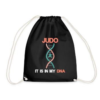 ADN de judo - Sac de sport léger - noir - Devant