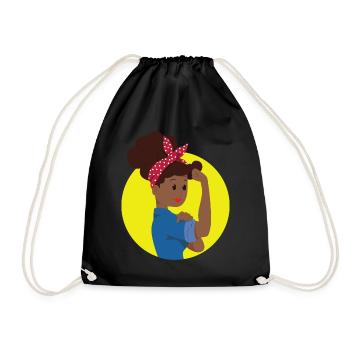 nous pouvons le faire Black History - Sac de sport léger - noir - Devant