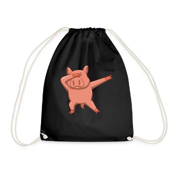 Cadeau fermier fermier sanglier fermier - Sac de sport léger - noir - Devant